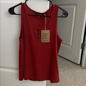 Toad & Co. Red Tank Top